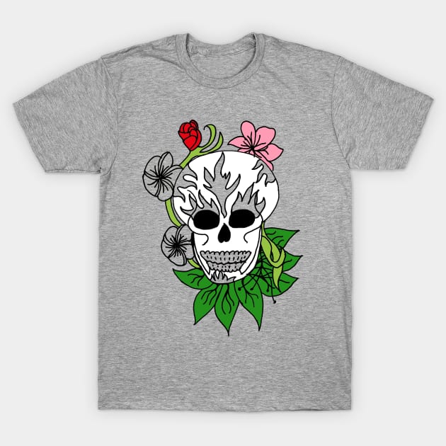 Sugar Skull - Spring T-Shirt by Unravel_Unwind